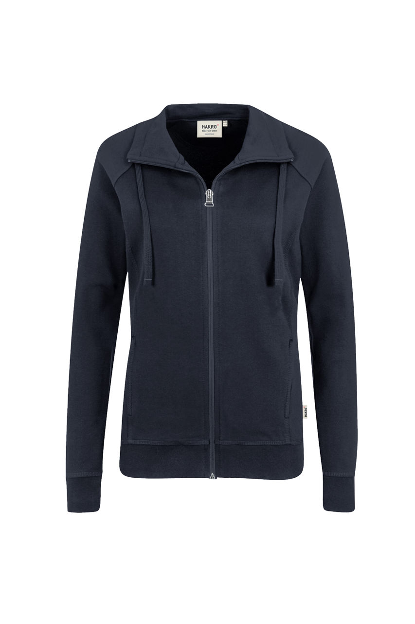 Hakro, Damen-Sweatjacke College, tinte